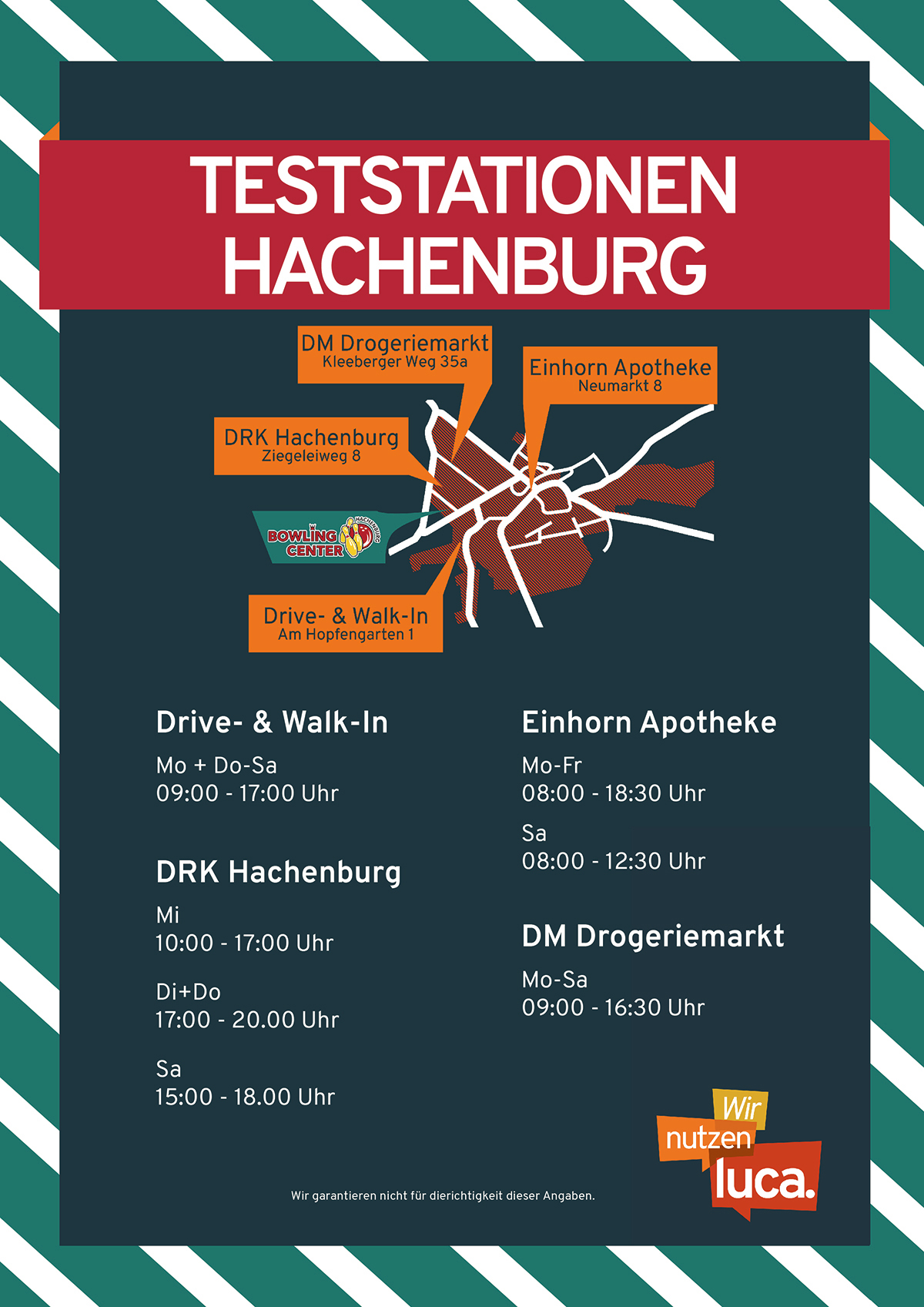 Teststationen Hacheburg Bowlingcenter Hachenburg